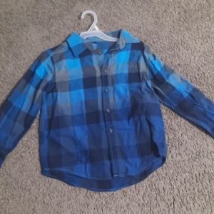 Flannel button down shirt